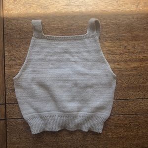 Reformation sweater tank top